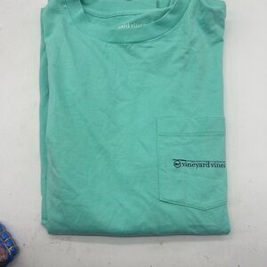 Vineyard Vines Turquoise Long Sleeve Tee size Small